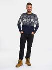 Sweter z motywem norweskim