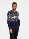 Sweter z motywem norweskim