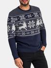Sweter z motywem norweskim