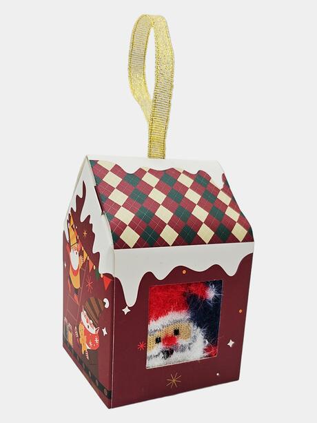 Świąteczne skarpetki 23-26 dziecięce w prezentowym pudełku