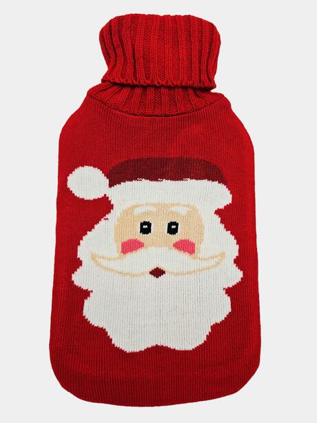 Termofor świąteczny z Mikołajem