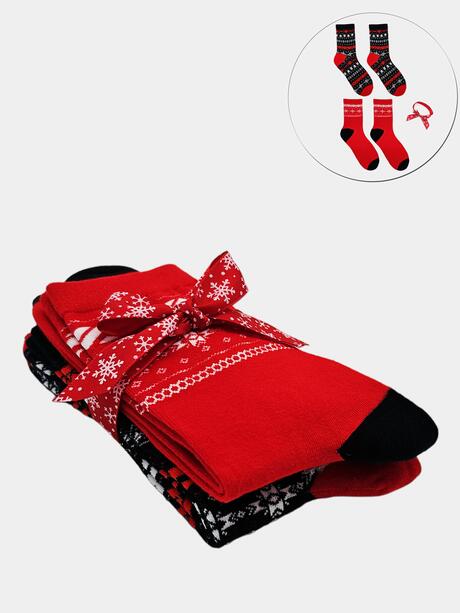 Świąteczne skarpetki 2-pak 35-38