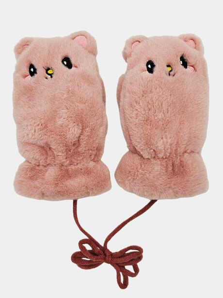 Pluszowe rękawiczki