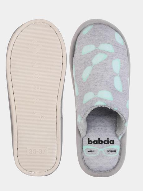 Prezentowe kapcie damskie Dzień Babci