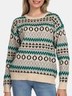 Wzorzysty sweter
