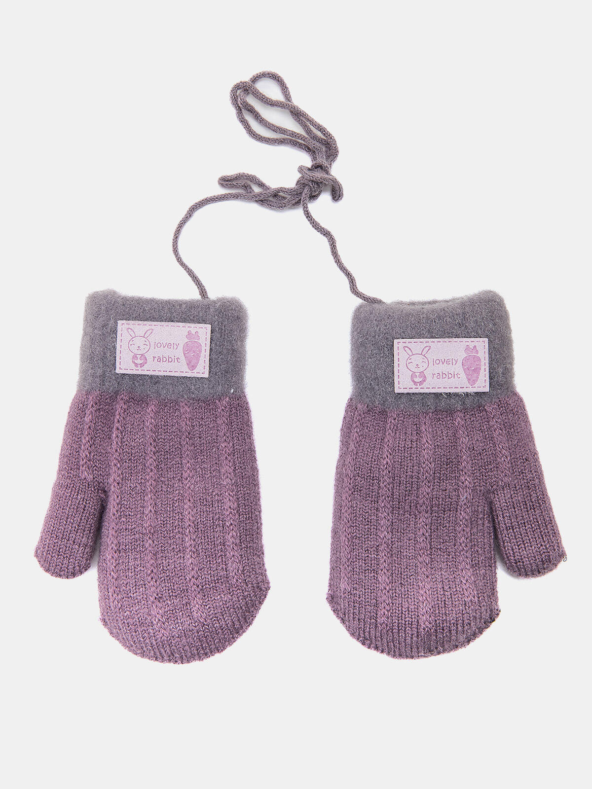 Rękawiczki na sznurku