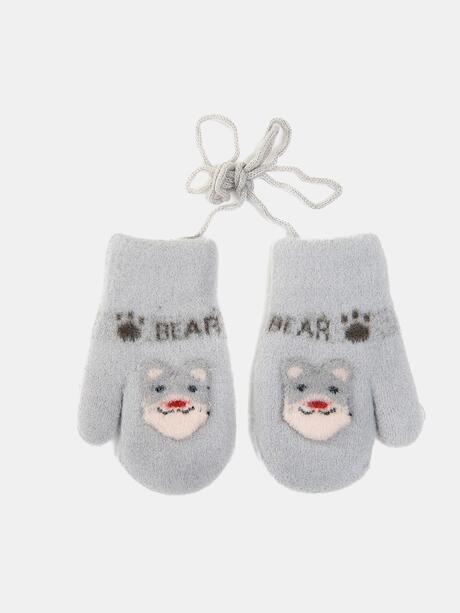 Rękawiczki jednopalcowe ze sznurkiem