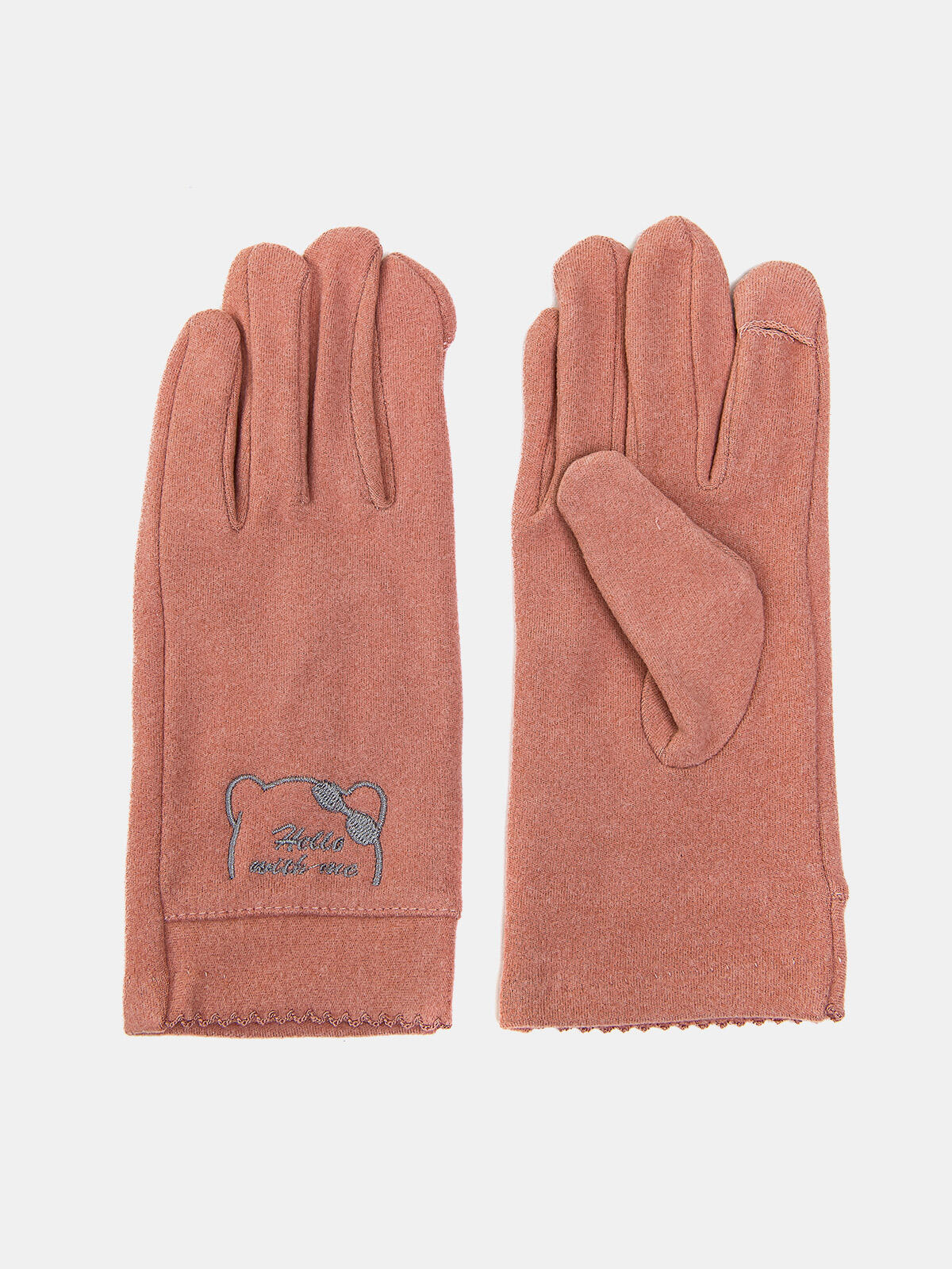 Rękawiczki z misiem