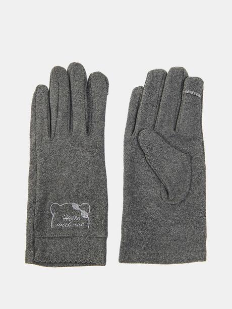 Rękawiczki z misiem