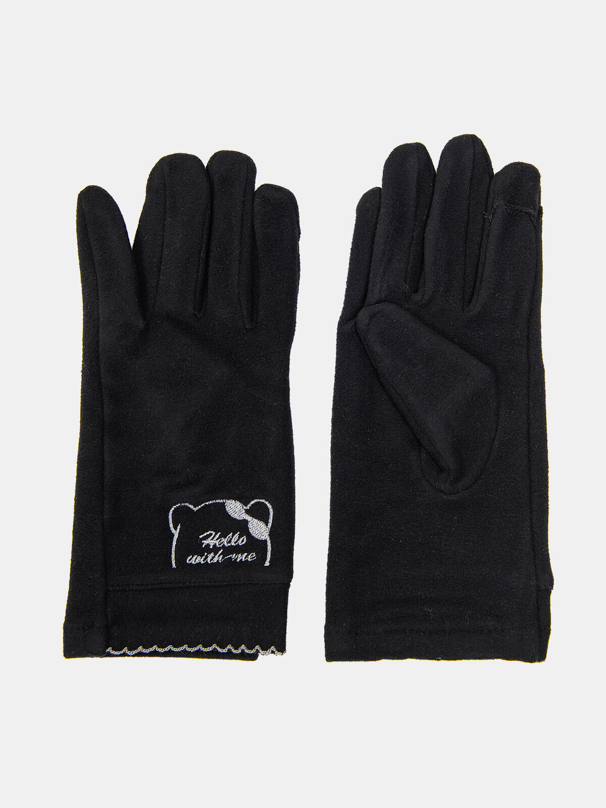 Rękawiczki z misiem