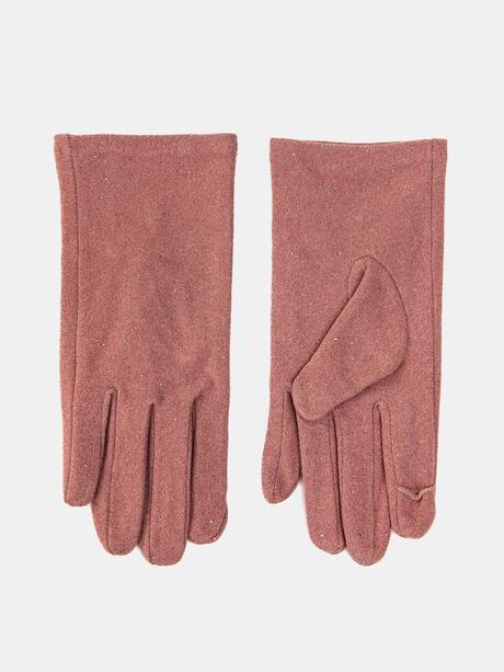 Rękawiczki z brokatem