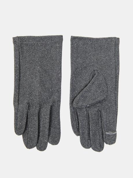 Rękawiczki z brokatem