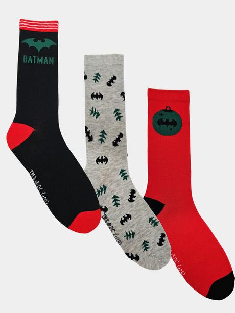 Świąteczne skarpety BATMAN 3-pak