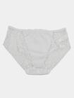 Majtki bawełniane z koronką