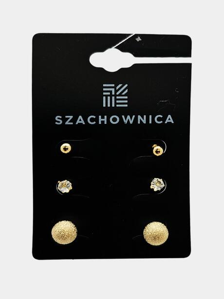 Kolczyki 3 pary