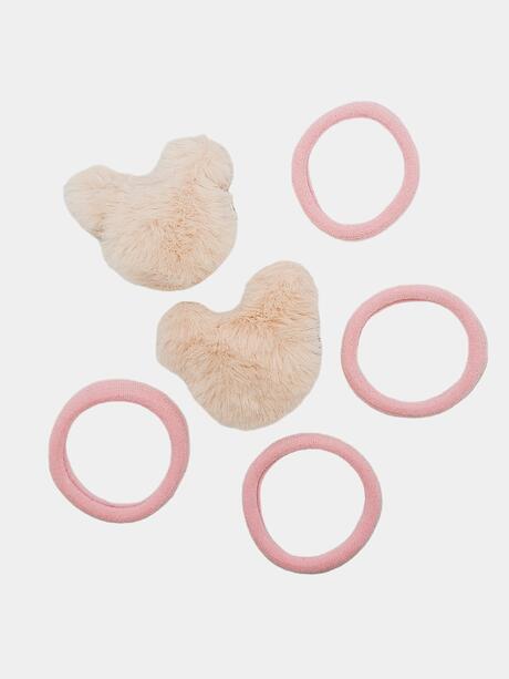 Zestaw gumek i spinek do włosów