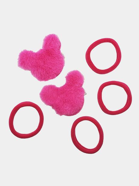 Zestaw gumek i spinek do włosów