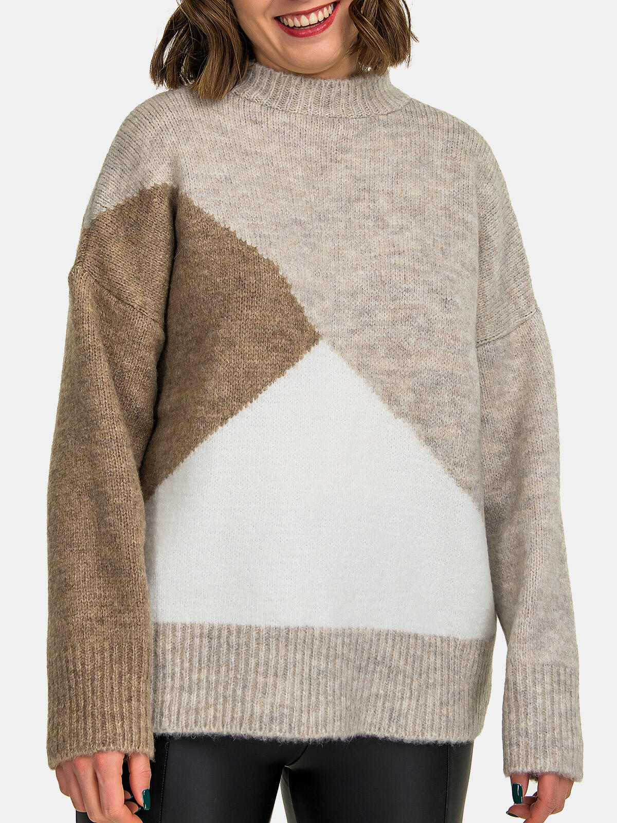 Sweter z wełną