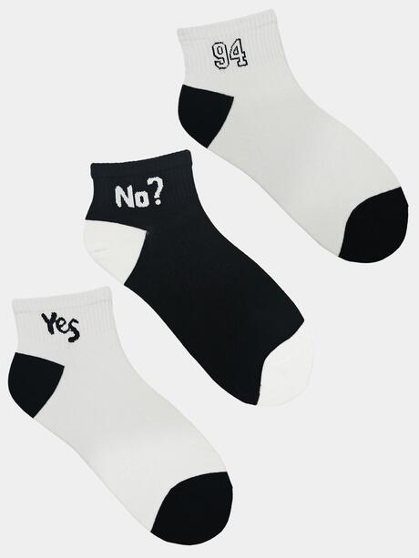 Skarpetki krótkie zakostki 3-pak 35-38