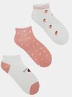 Skarpetki krótkie zakostki 3-pak 39-41