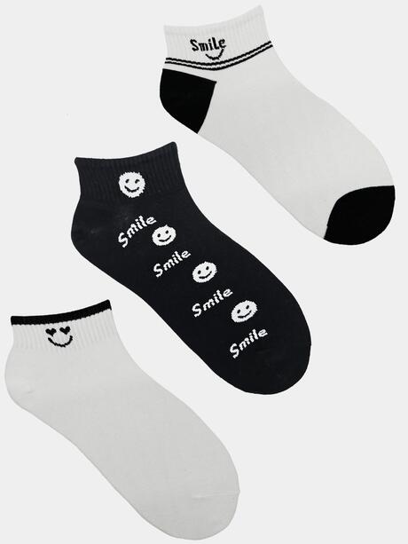 Skarpetki krótkie zakostki 3-pak 39-41