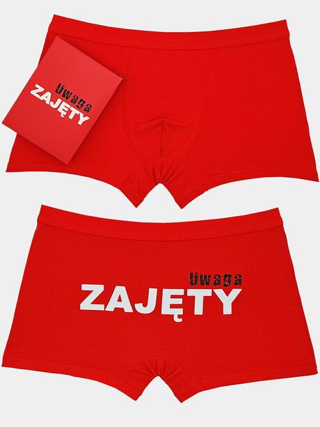 Bokserki męskie w prezentowym pudełku