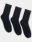 Czarne skarpety bawełniane 3-pak 42-45