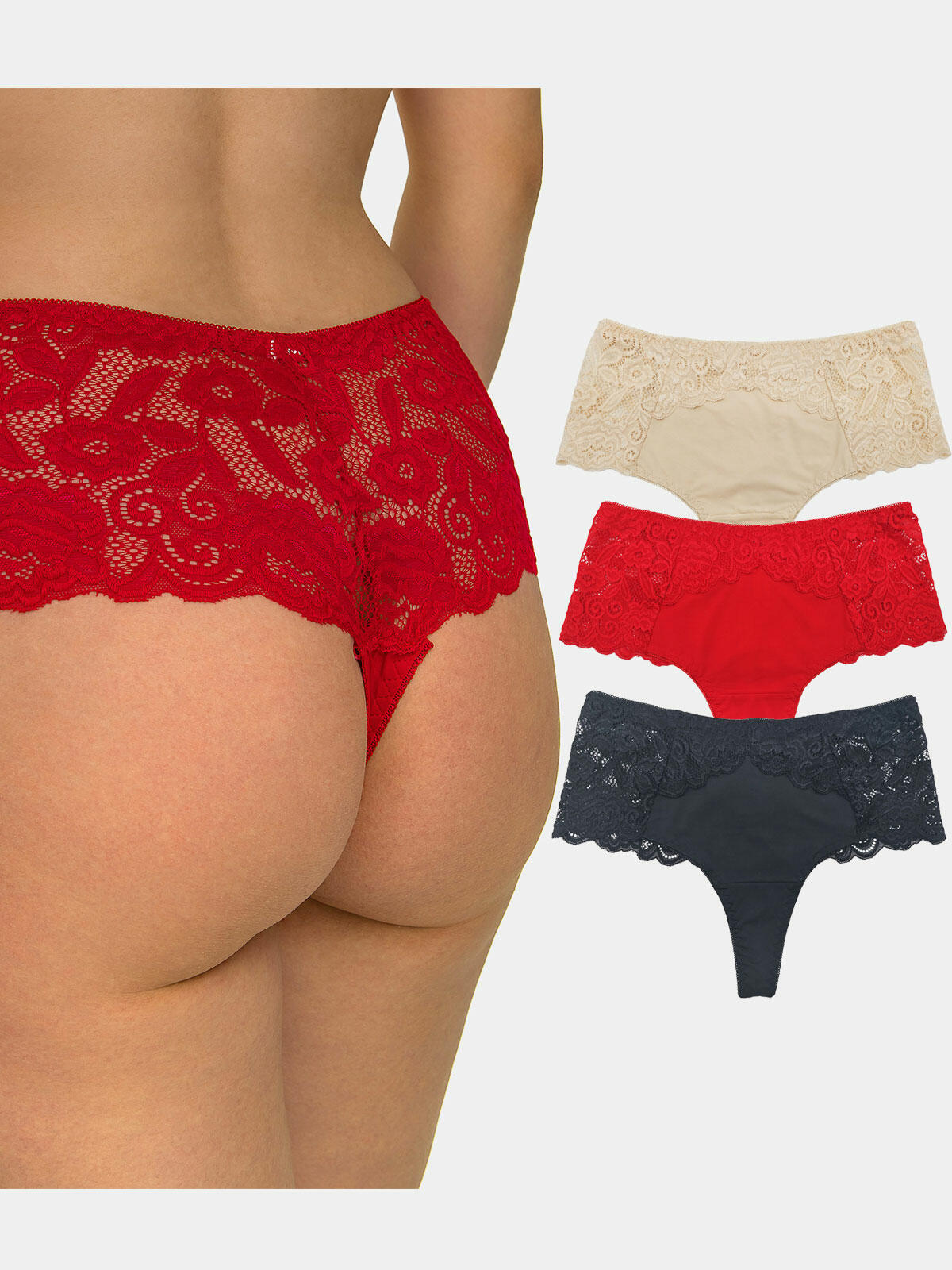 Stringi z wysokim stanem 3-pak L