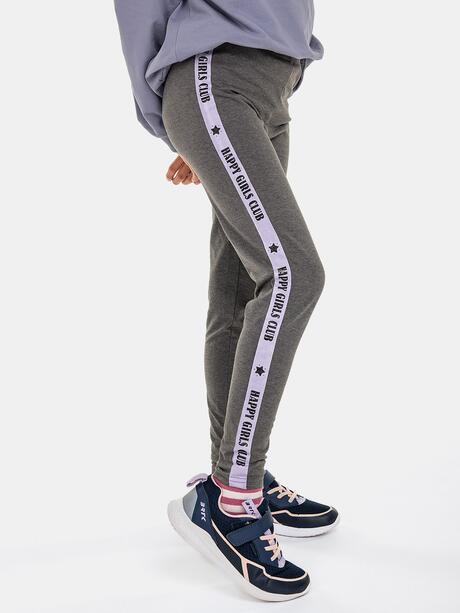 Legginsy z ozdobnym lampasem