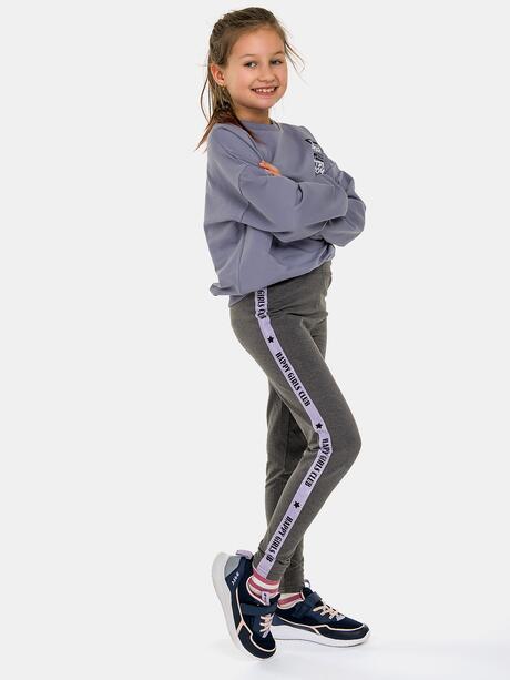 Legginsy z ozdobnym lampasem