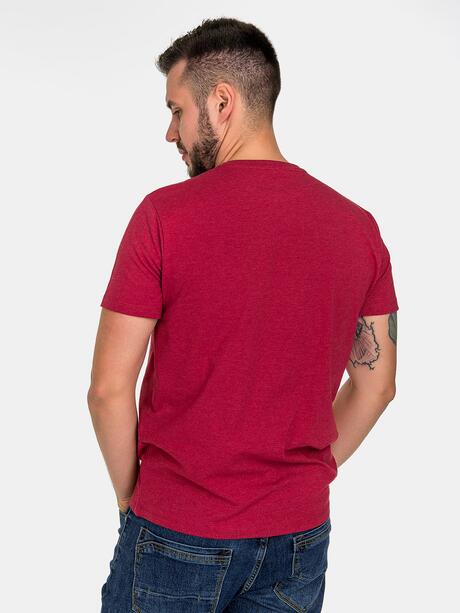 T-shirt z bawełny czesanej