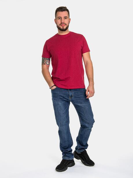 T-shirt z bawełny czesanej