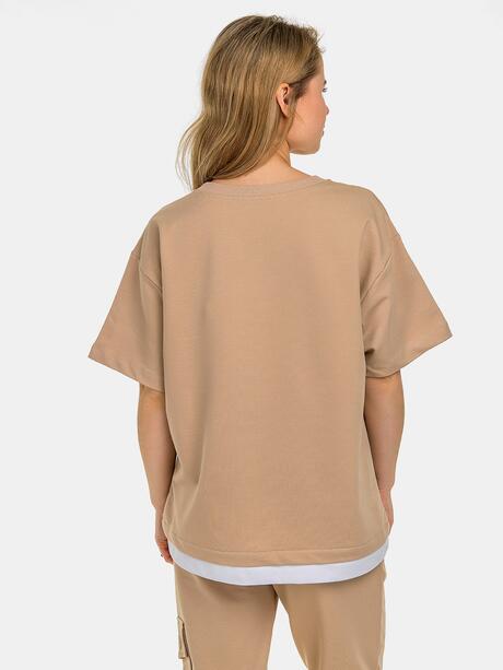 Bluzka z luźnymi rękawami