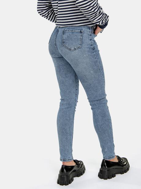 Spodnie jeansowe push-up