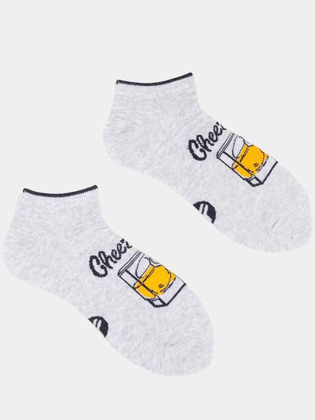 Wzorzyste skarpety stopki