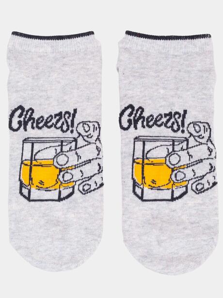 Wzorzyste skarpety stopki