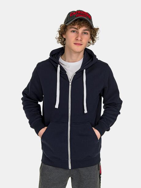 Rozpinana bluza z kapturem