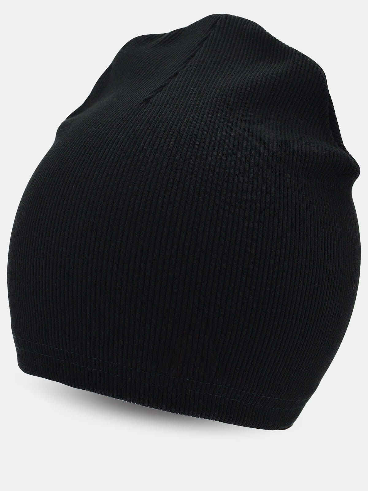 Czapka prążkowana z naszywką