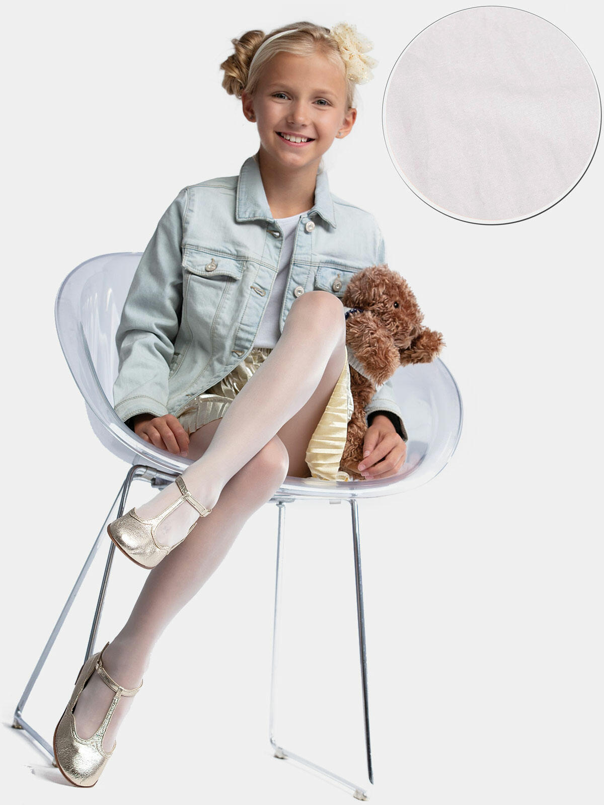 Rajstopy gładkie lycra 20 DEN