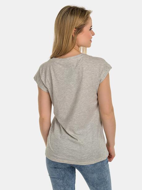 T-shirt bawełniany z nadrukiem