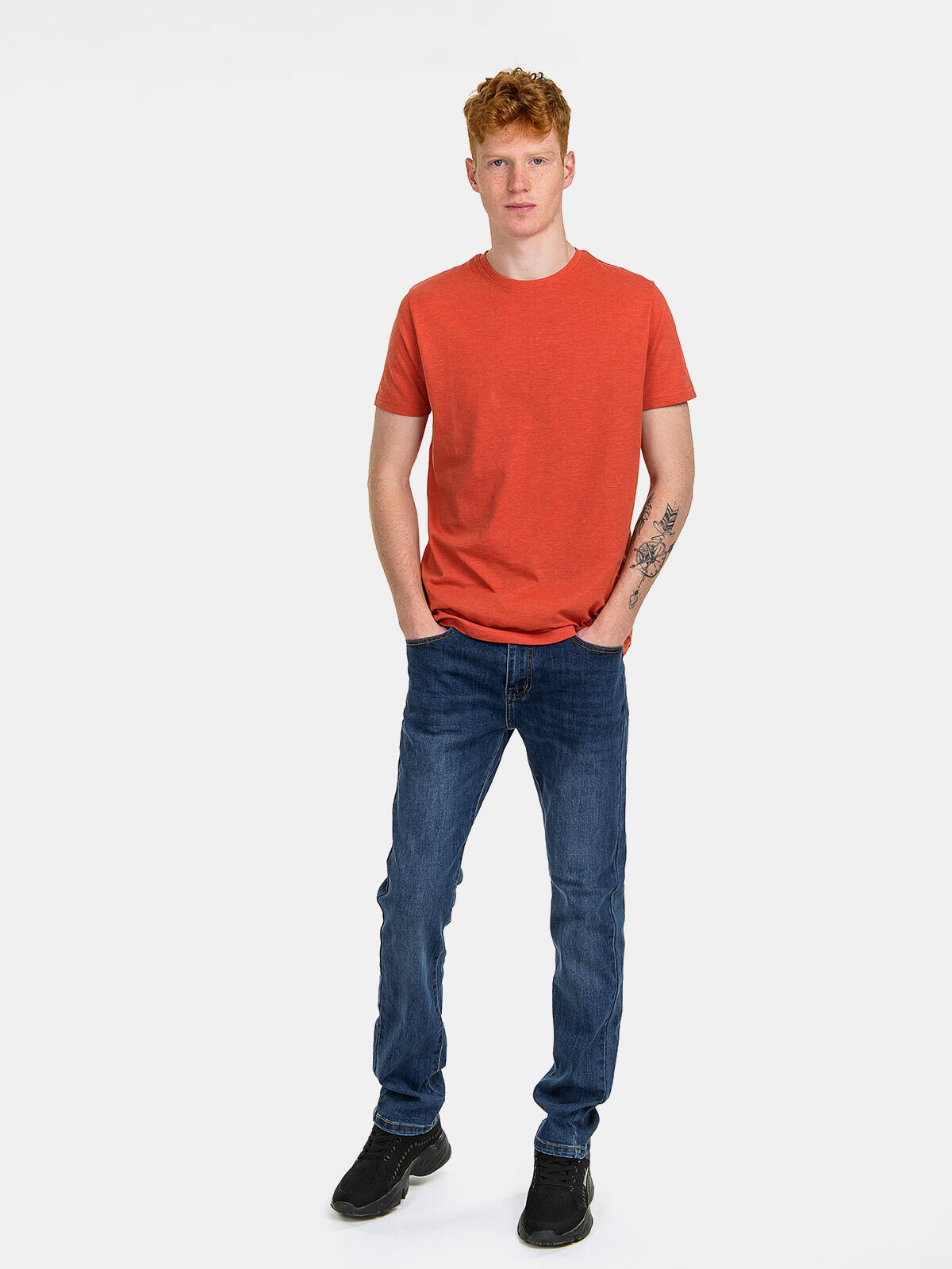 T-shirt klasyczny gładki