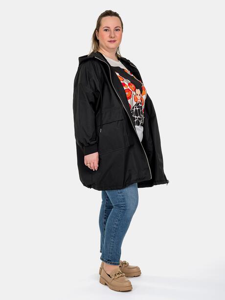 Kurtka damska z kapturem