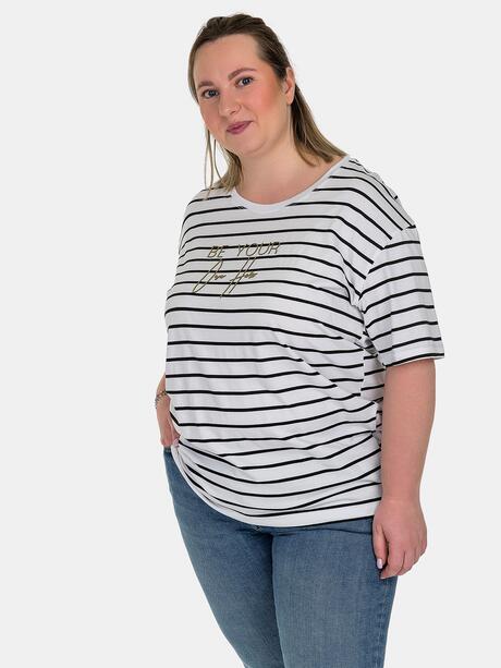 T-shirt bawełniany z nadrukiem