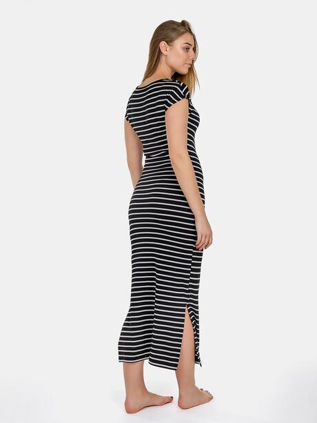 Sukienka maxi w paski