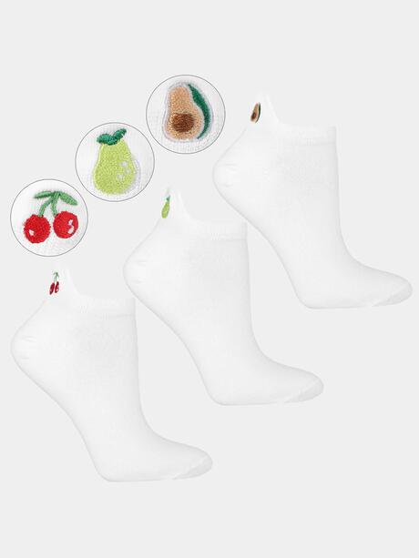 Skarpetki krótkie stopki 3-pak