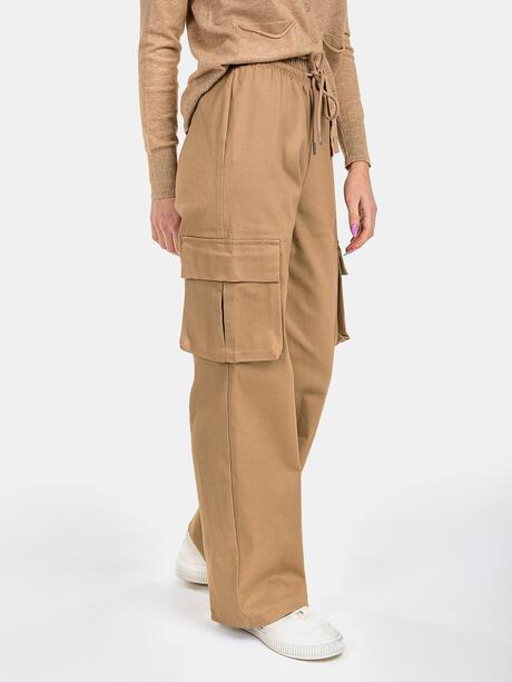 Spodnie bawełniane typu cargo