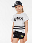 Dziewczęcy t-shirt NASA