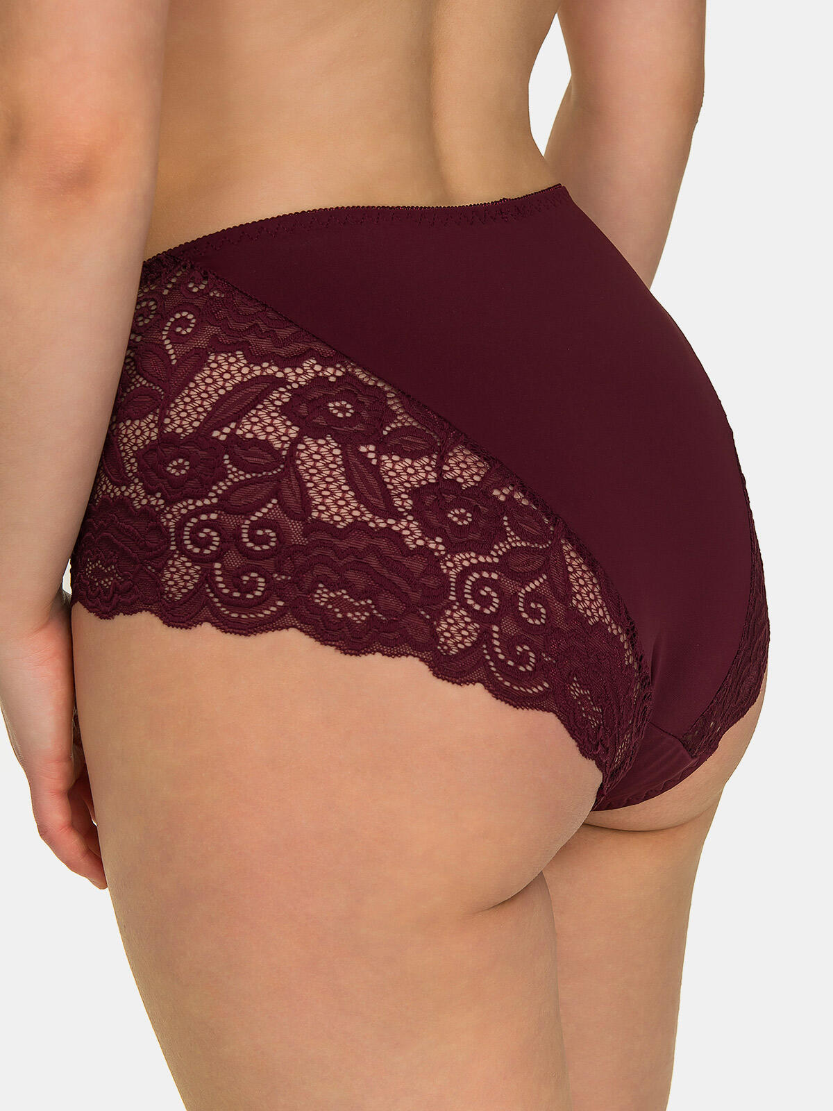 Majtki z wysokim stanem 3-pak L