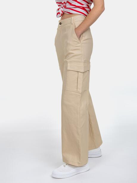 Spodnie bawełniane typu cargo