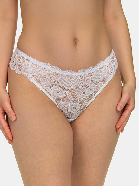 Stringi z koronki 3-pak M